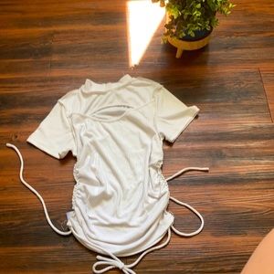 cute white tee